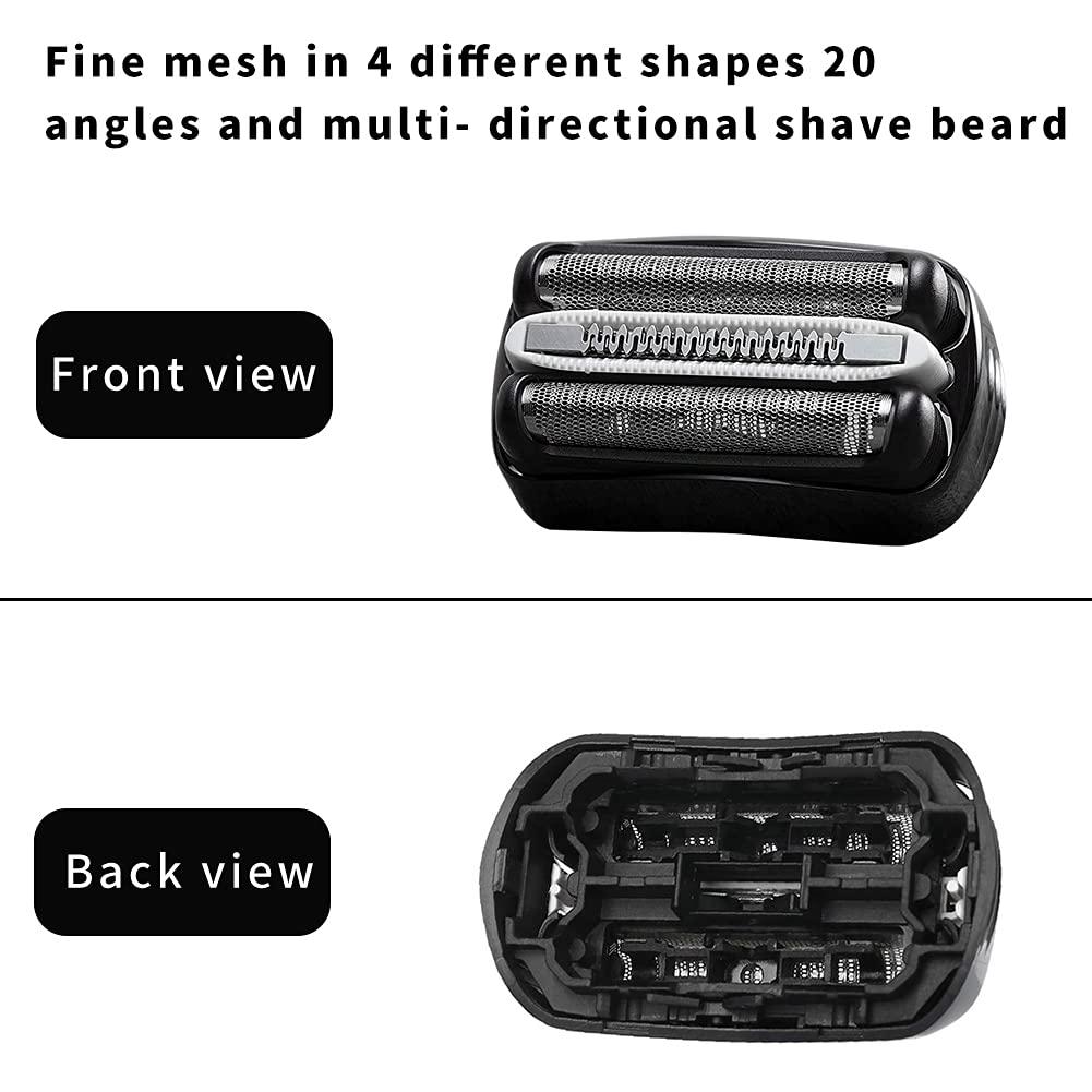 32B Replacement Head Foil & Cutter Compatible with Braun Series 3 32B  3000s, 3010s, 3040s, 3050cc, 3070cc, 3080s - AliExpress