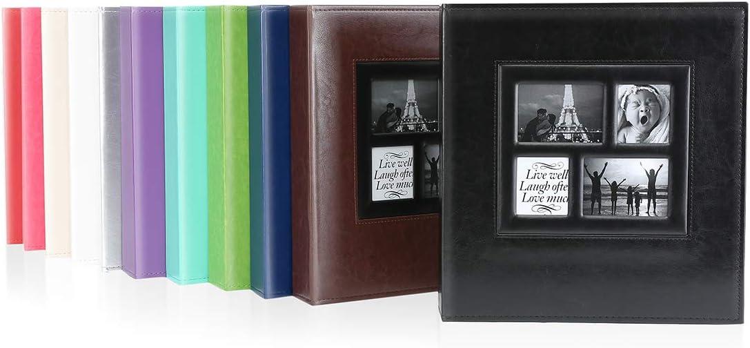 Ywlake Photo Album 4x6 50 Pockets 2 Packs, Small Mini Capacity Leather Photo  Albums, Each Pack Holds 50 Top Loader Vertical Only Pictures Red - Yahoo  Shopping