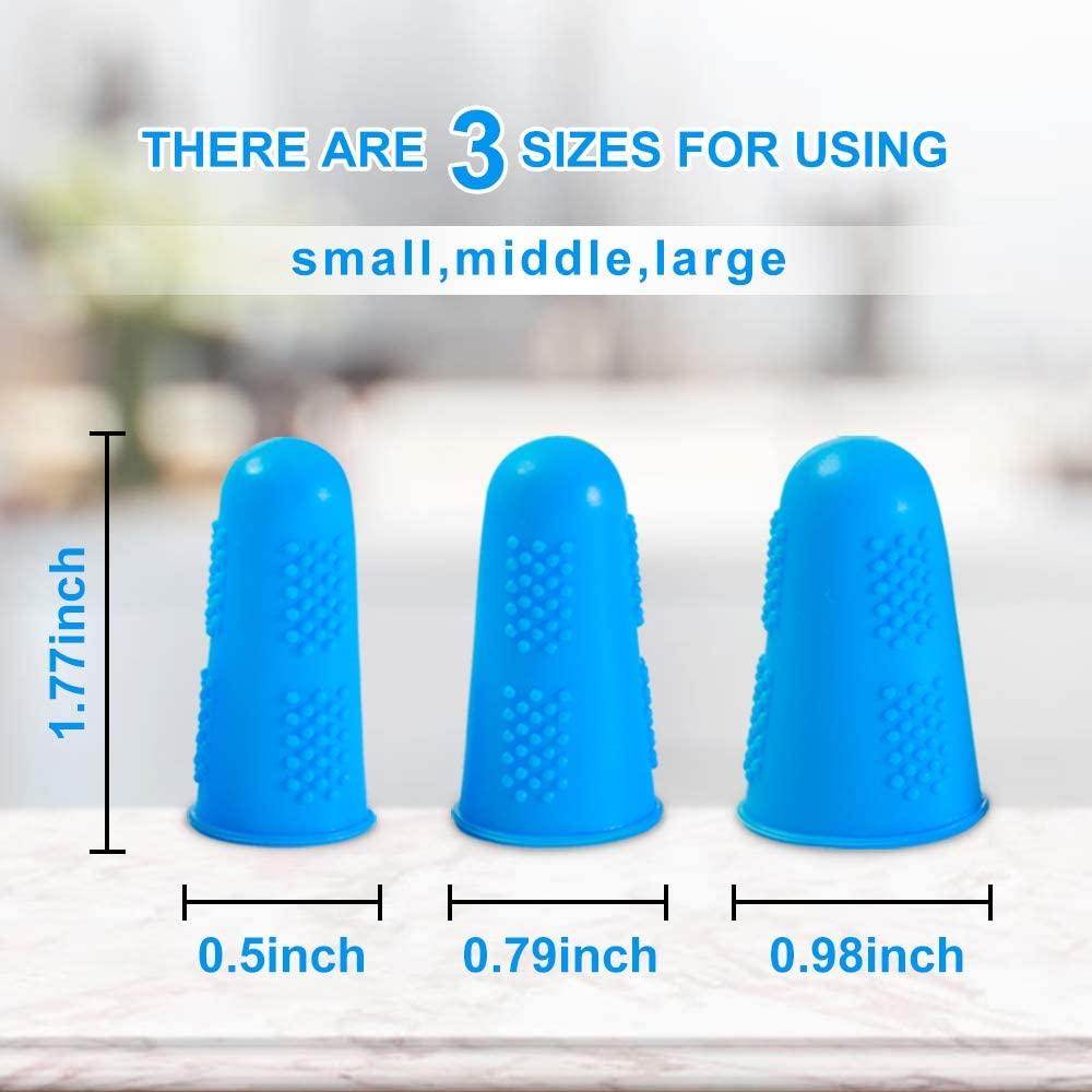 Hot Glue Gun Finger Protectors, 12 Pieces, Silicone Finger Protectors,  Silicone Thimbles, Hot Glue Finger Protectors, Finger Protectors