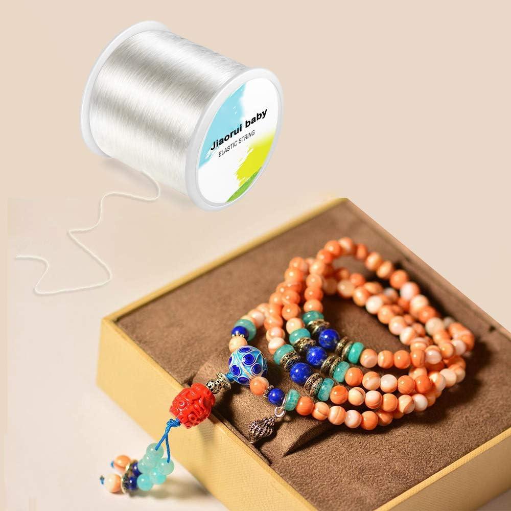 Plastic Crystal DIY Beading Stretch Cords Elastic Line Jewelry