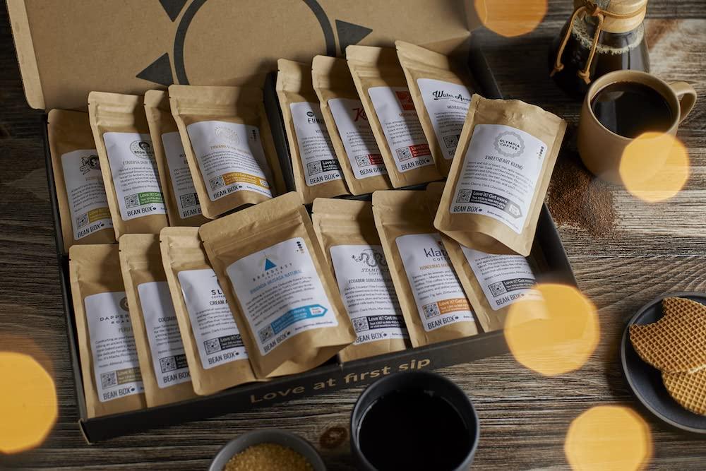 Bean Box World Coffee Tour | Specialty Coffee Gift Basket | Gourmet Coffee Gift