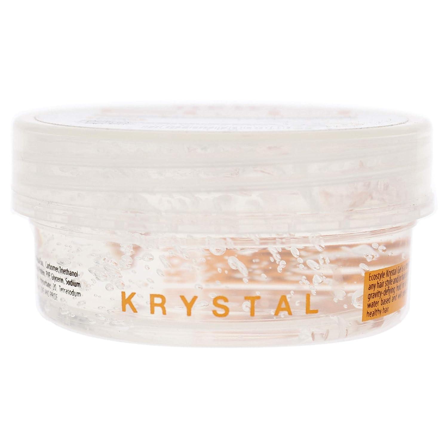 Eco Style Krystal Styling Gel - Adds Body and Shine to all Styles -  Moisturizes and Maintains Healthy Hair - Strong, Weightless Hold - Ideal  for any