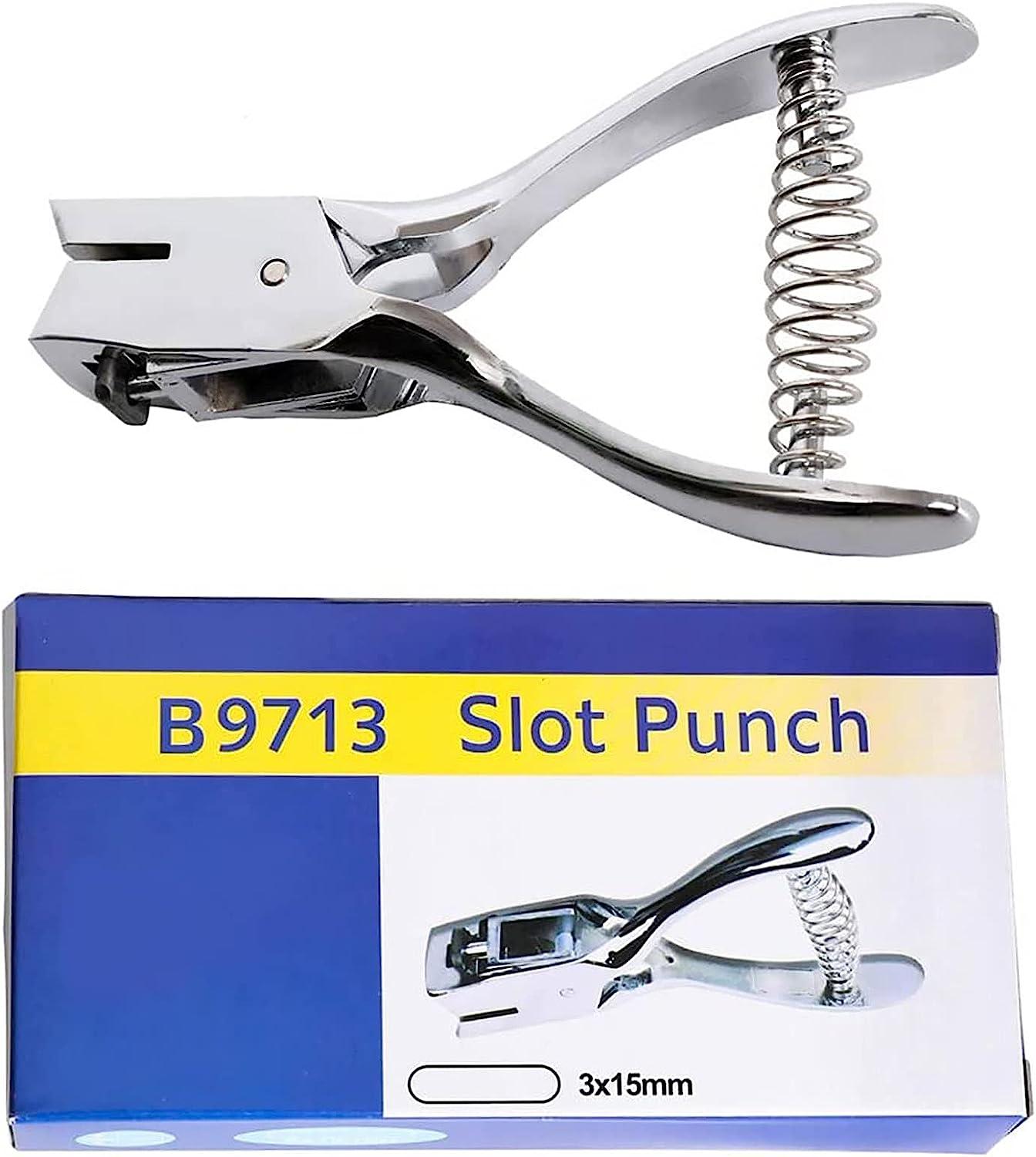 Slot Punch Badge Hole Punch Plier Tool for PVC ID Egypt