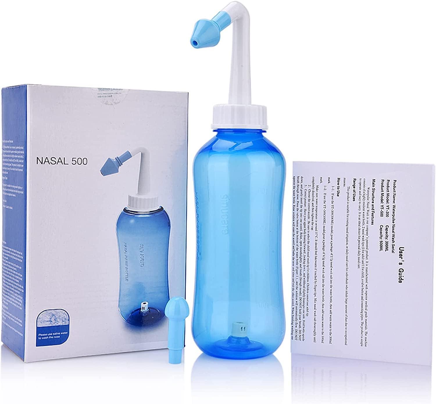 Neti Pot Sinus Rinse Bottle 500ml Nasal Wash Bottle Nasal Irrigation Nose  Wash