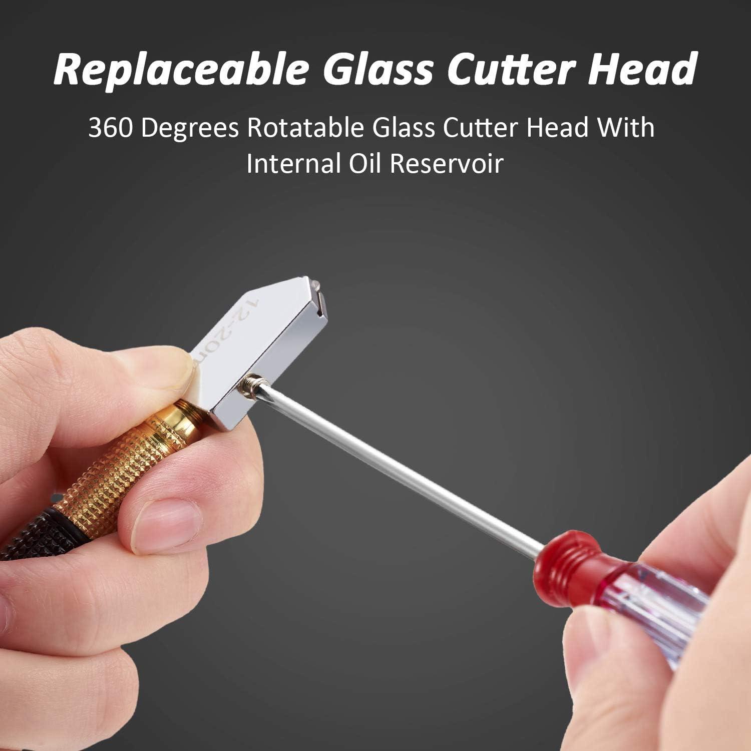 Glass Cutter Tool Mirror Cutting Tool with 2-6 mm 5-12 mm 12-20 mm