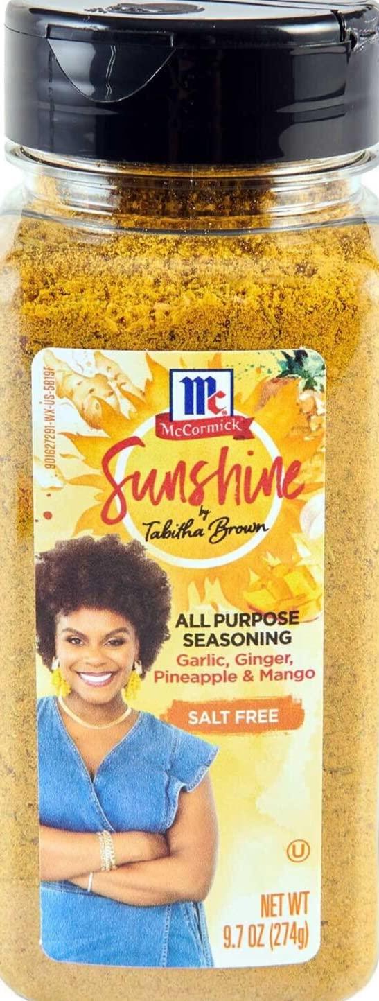 McCormick Sunshine All Purpose Seasoning by Tabitha Brown, 4.25 oz