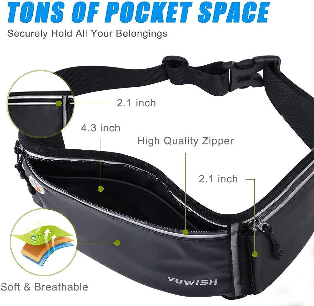 Premium Unisex Leather Sport Runner Fanny Pack For Fitness And