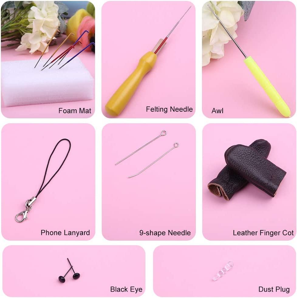 BAGERLA Needle Felting Kits for Beginners, Needle Felting Supplies
