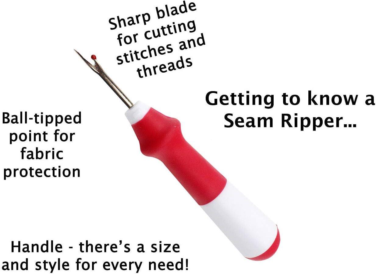 5 PCS Seam Ripper Thread Cutter Stitch Remover Kit, Ergonomic Grip Seam  Ripper S