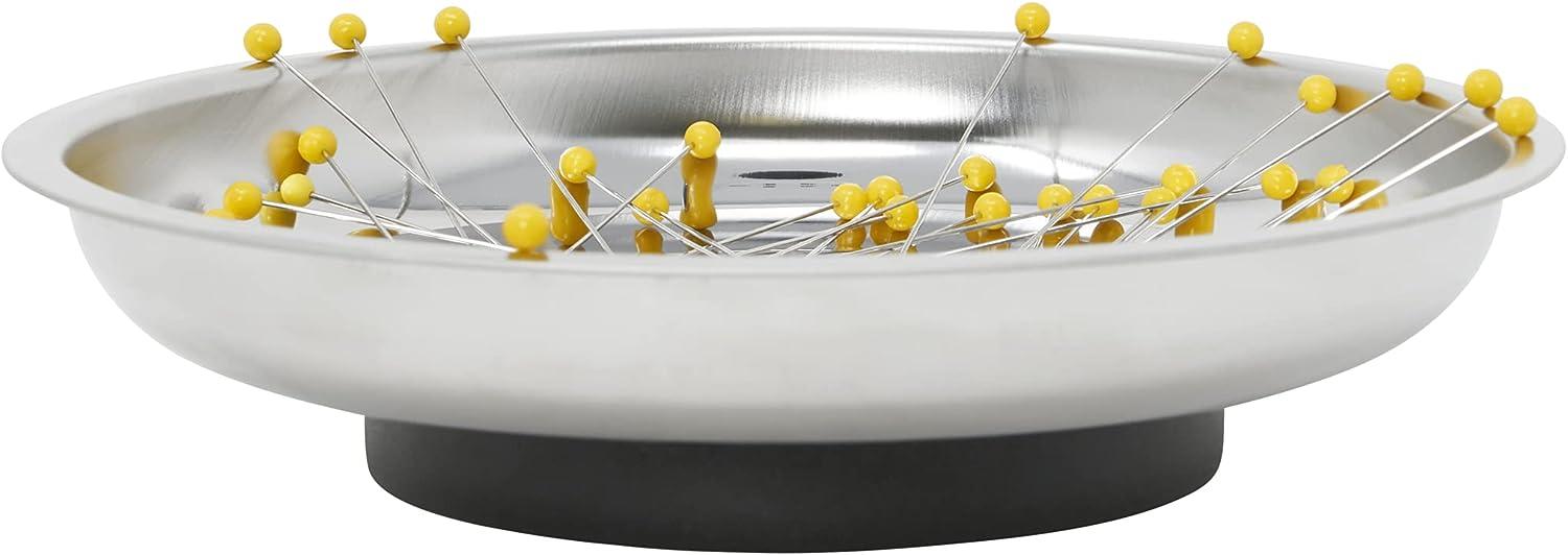 Dritz Magnetic Bowl Pin Dish Silver