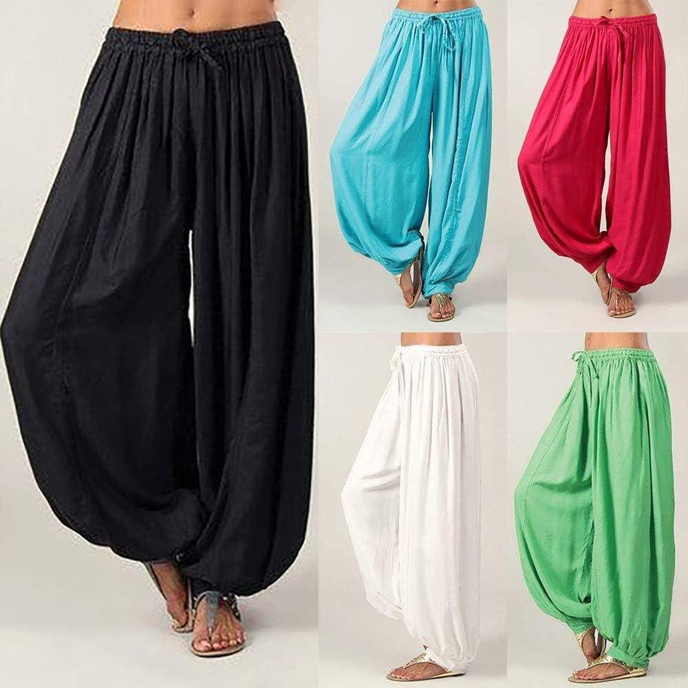 Plush Lined Sweatpants Thick Harem Trousers Pockets Women Winter Harem  Pants | eBay