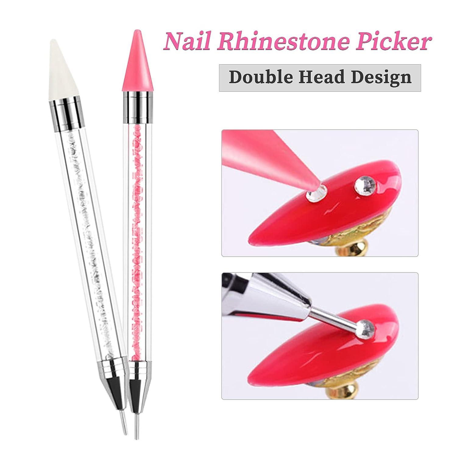 Wax Pencil for Rhinestones,Dual-Ended Gem Picker Tool