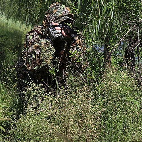 Leafy Suit - 3D Hunting Gear Suit for Men, Camo Hunting Suits, Breathable  Leafy Jacket, Lightweight & Breathable, Cool Hunting Accessories for Adults