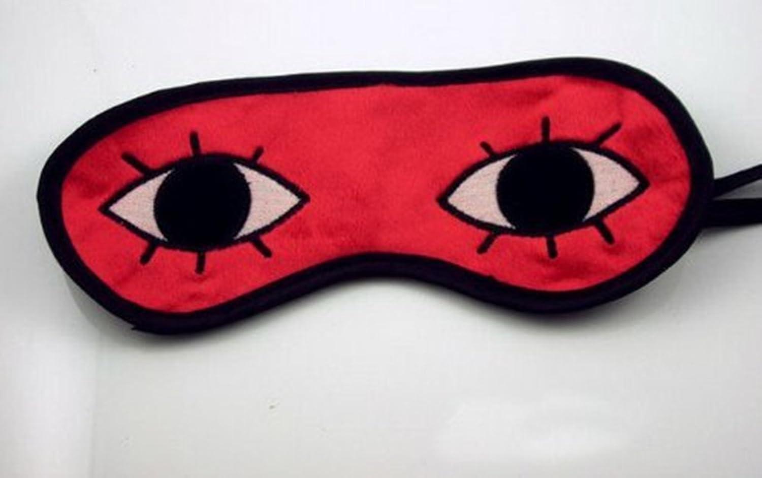 Secret Love Gintama Okita Sougos Cosplay Blindfold Style Eye Mask Red 