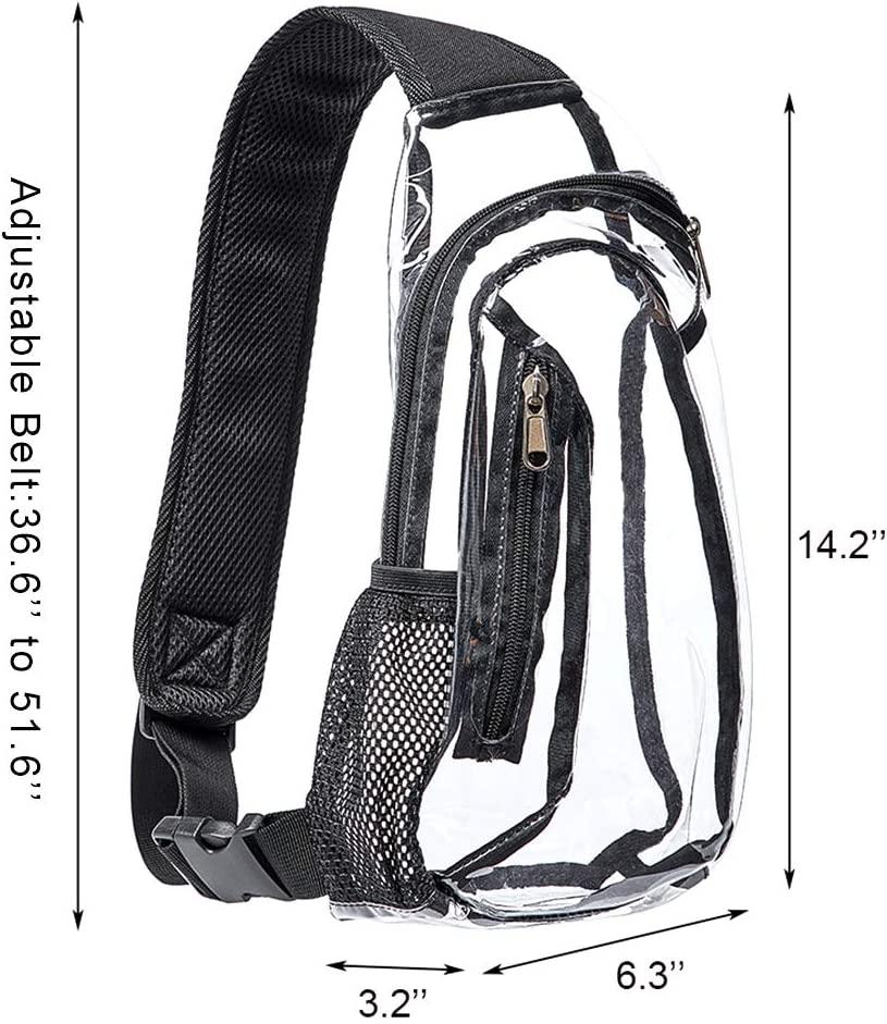 Long Keeper Mini Sling Bag - Men Women Small Waterproof Crossbody Bag  Casual Phone Chest Bag for Travelling Hiking