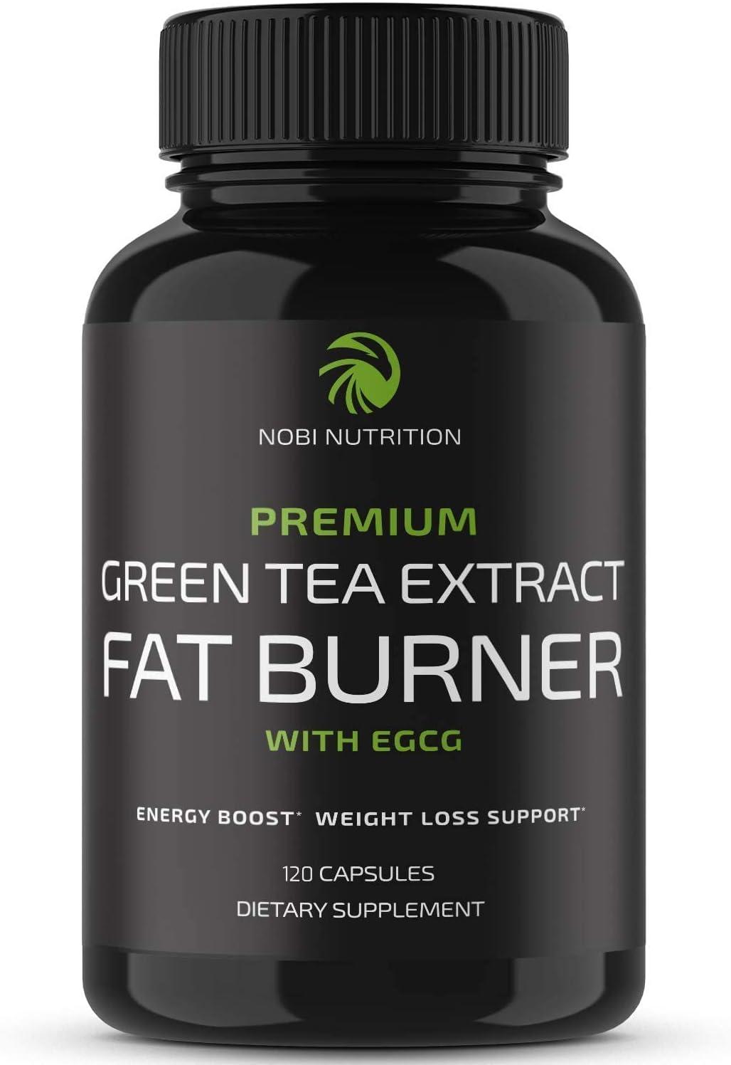 Nobi Nutrition Green Tea Extract FAT BURNER w/EGCG 60 caps