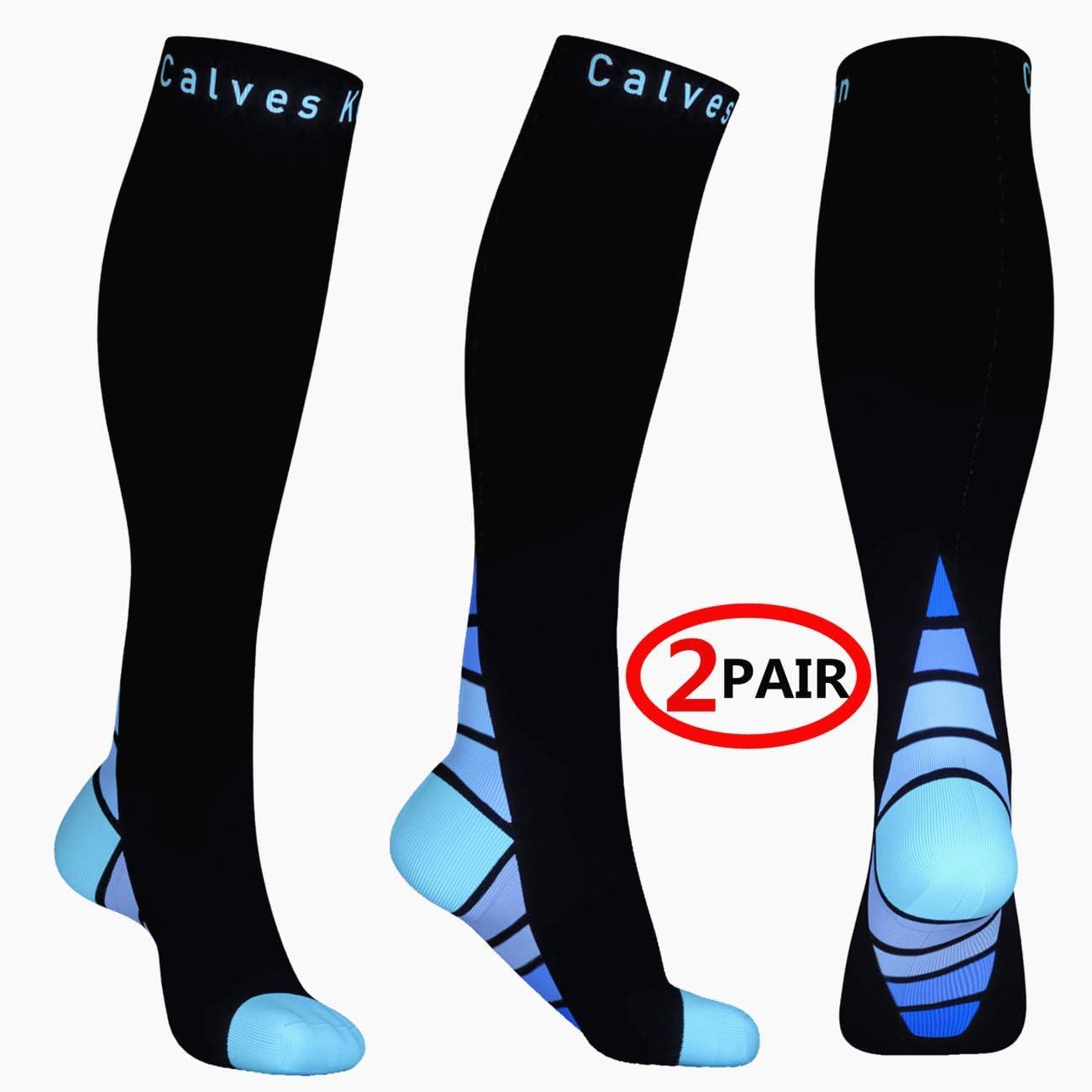 Physix Gear Sport Compression Socks for Men & Women 20-30 mmhg, GRY S/M :  : Clothing, Shoes & Accessories