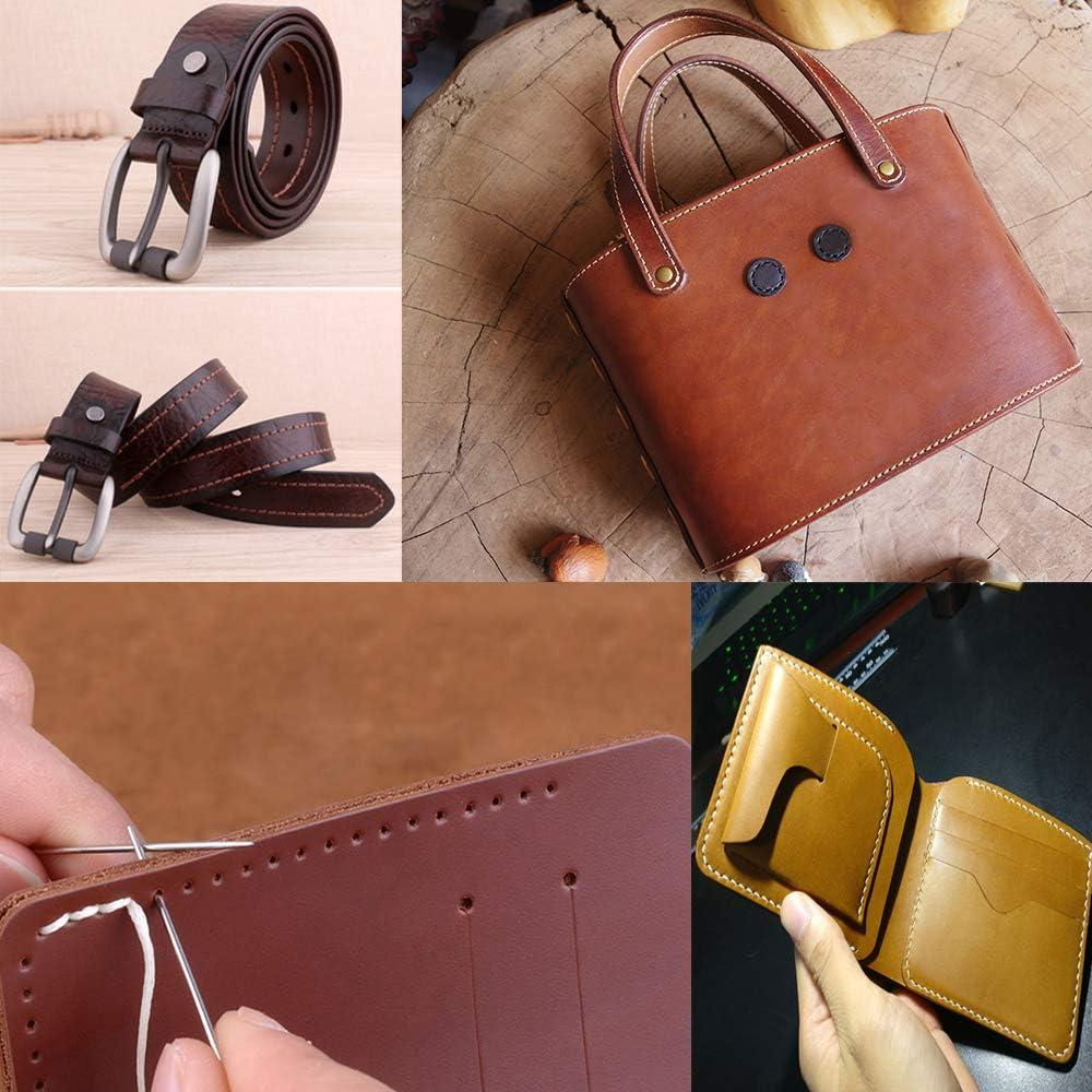BUTUZE Leather Working Tools Leather Tool Kit Practical Leather Craft Kit  with