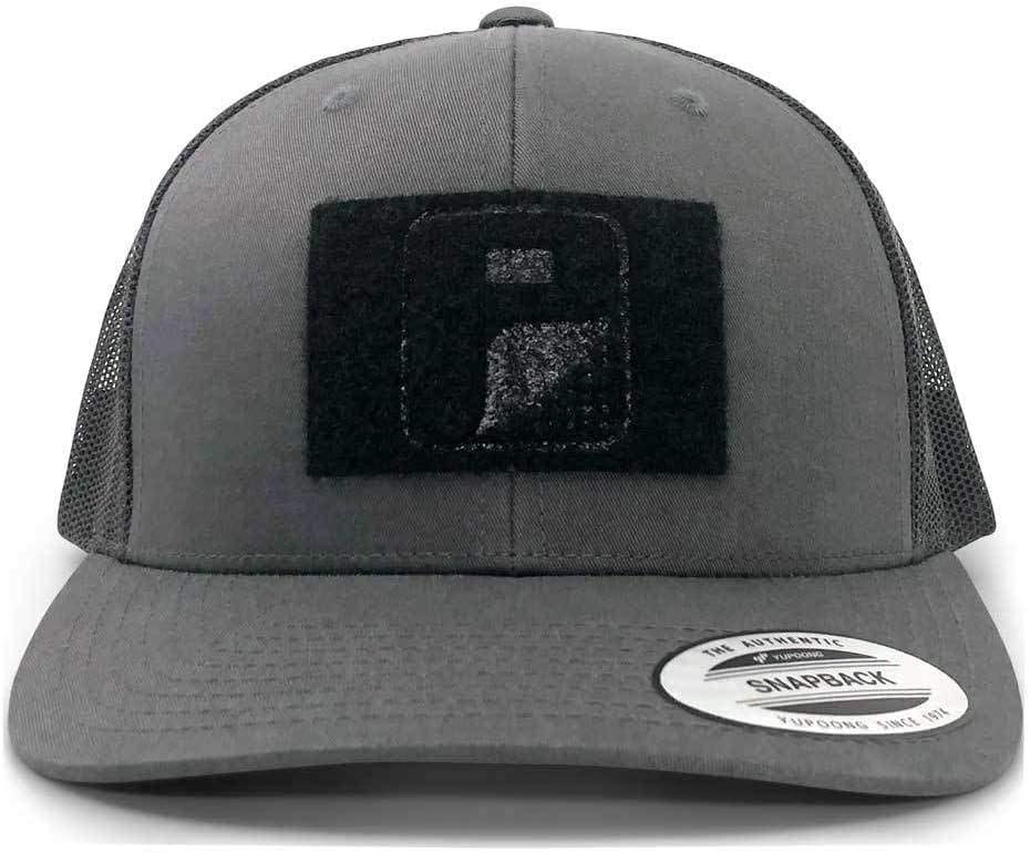 Custom Made Embroidered Removable Velcro Patch Baseball Cap