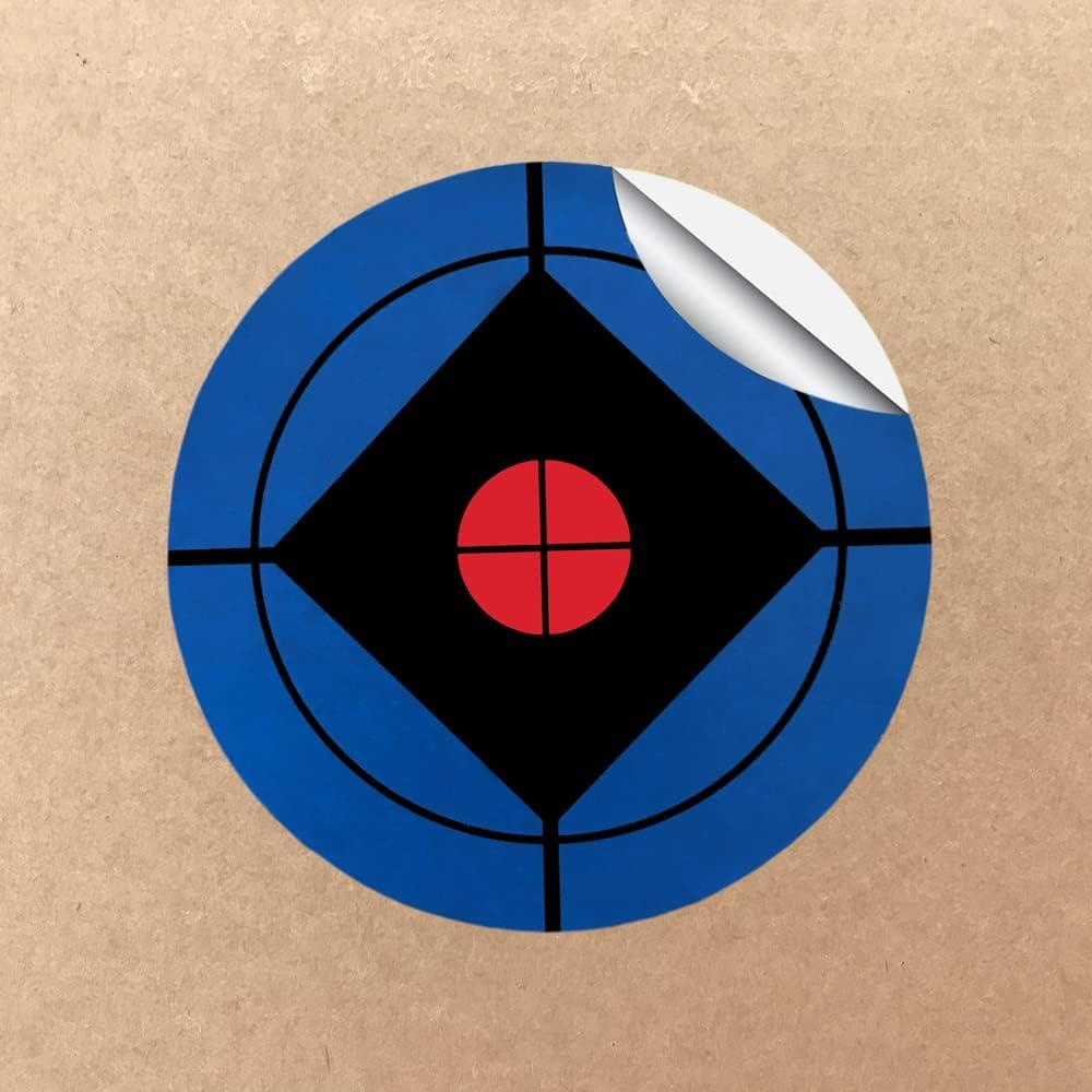 Splatter Targets | 3 inch Target Stickers | 250 Targets - Instantly See  Your Shots Burst Bright Red Upon Impact!