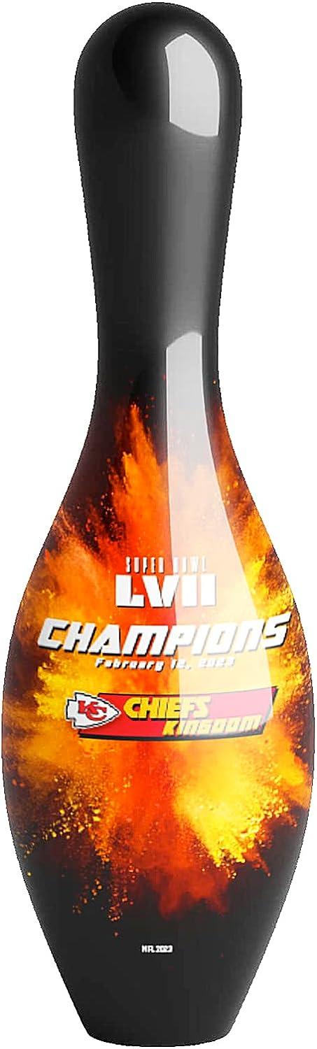 Red Kansas City Chiefs Super Bowl LIV Champions Bowling Pin