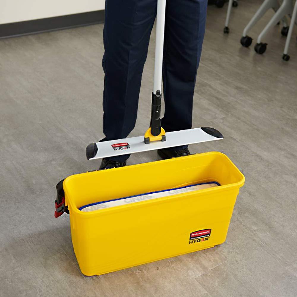 Rubbermaid Commercial Hygen Yellow Quick Connect Single-Sided Frame