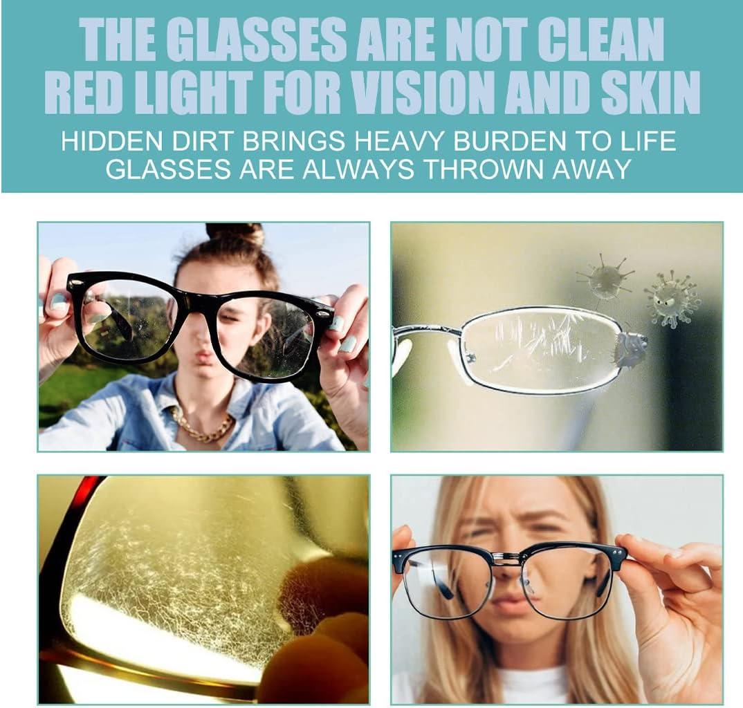 New Lens Scratch Removal Spray,Eyeglass Cleaning Spray, Eyeglass Cleaning  Tools for Lenses Screens,Sunglasses screen spray cleaning Tools,100ml (1pcs)
