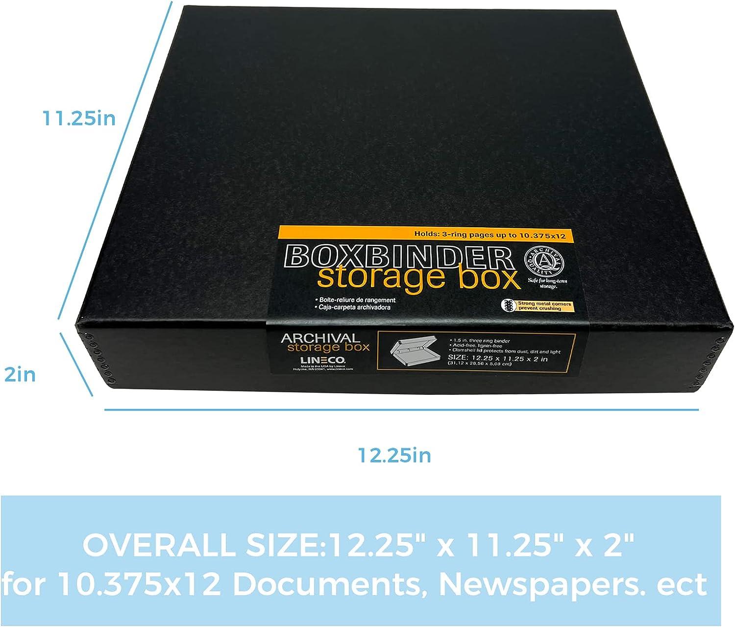 Page 2, Archival Storage Boxes