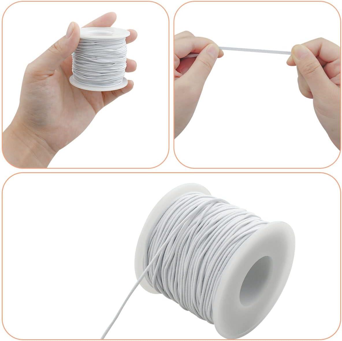 1 Roll Elastic String Cord Beading Thread Bracelet Jewelry DIY Crafts 50  Meters