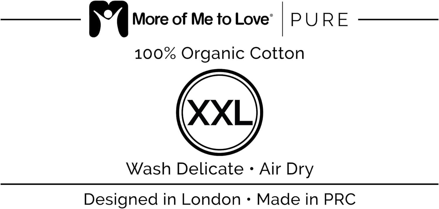 100% Cotton Bra Liner 9-Pack, Size: X-Large (Black, White, Beige