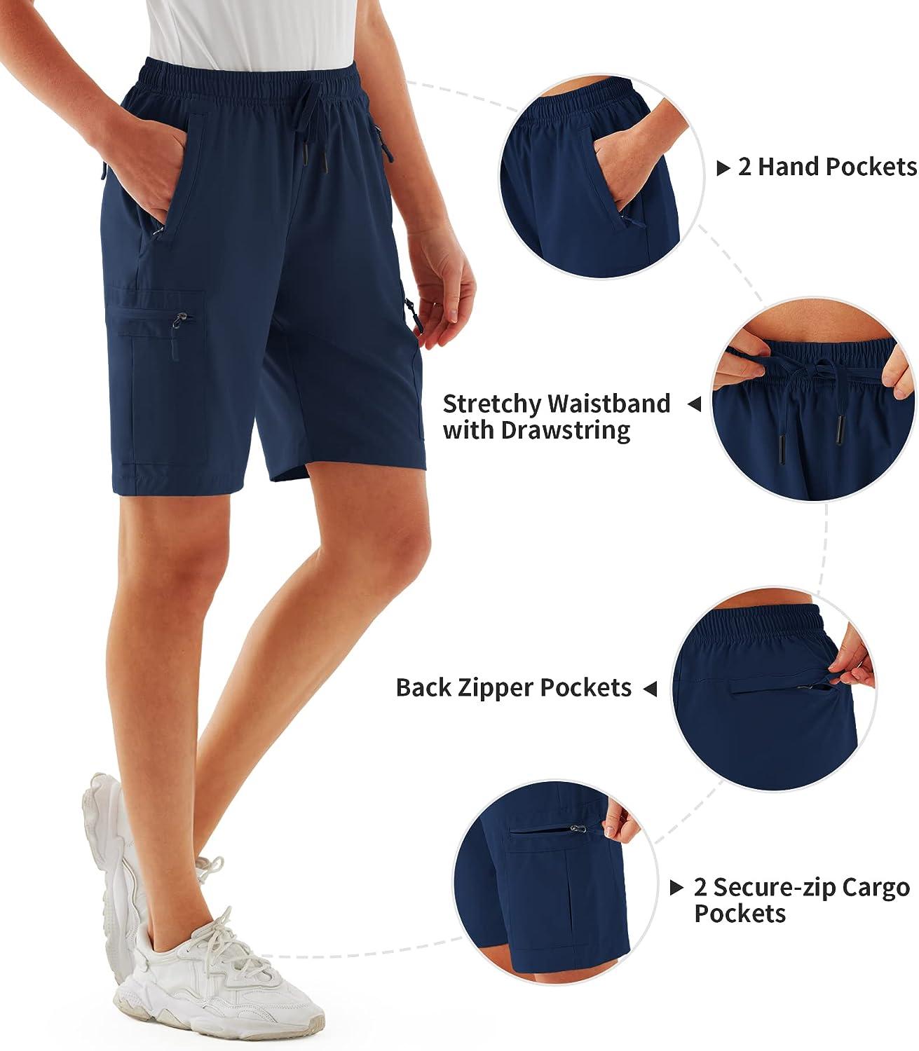 URBEST Women's Hiking Cargo Pants Outdoor Lightweight Quick Dry