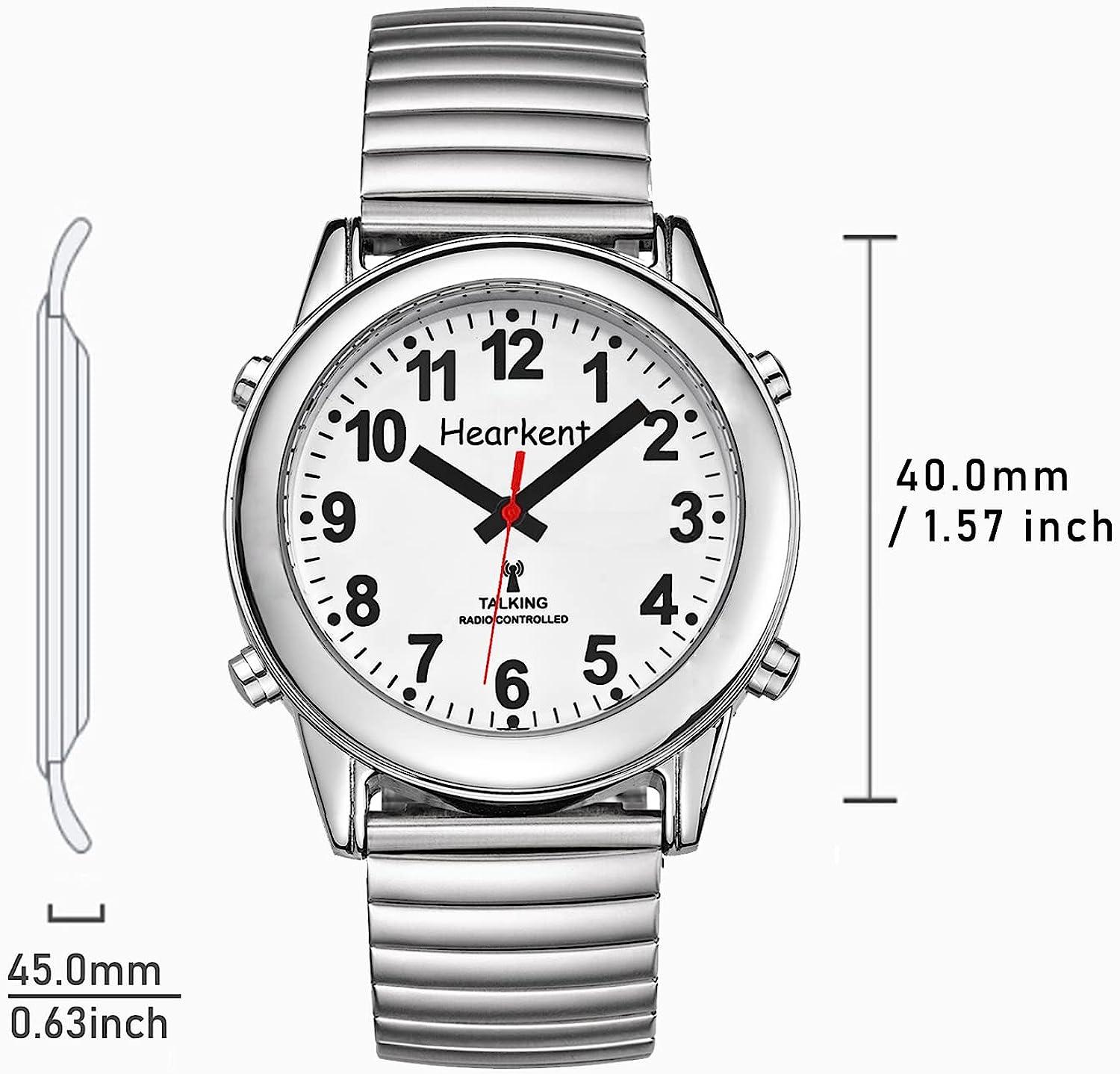 Amazon.com: Spanish Language Unisex Talking Watch for The Blind and Elderly  : Health & Household