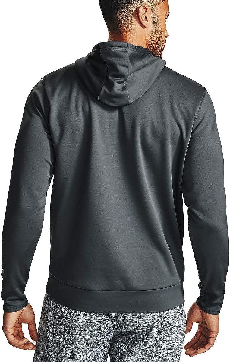 Men's Under Armour Fleece big logo hoodie black medium at