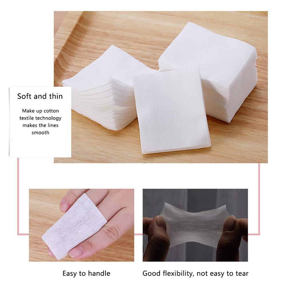 222 Sheets Cotton Pads Disposable Creative Cotton Squares Makeup