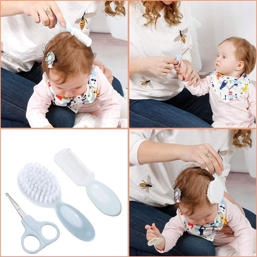 Lictin Baby Grooming Kit 15PCS Baby Health Care Set Portable Baby Travel  Kit, Safety Cutter Baby