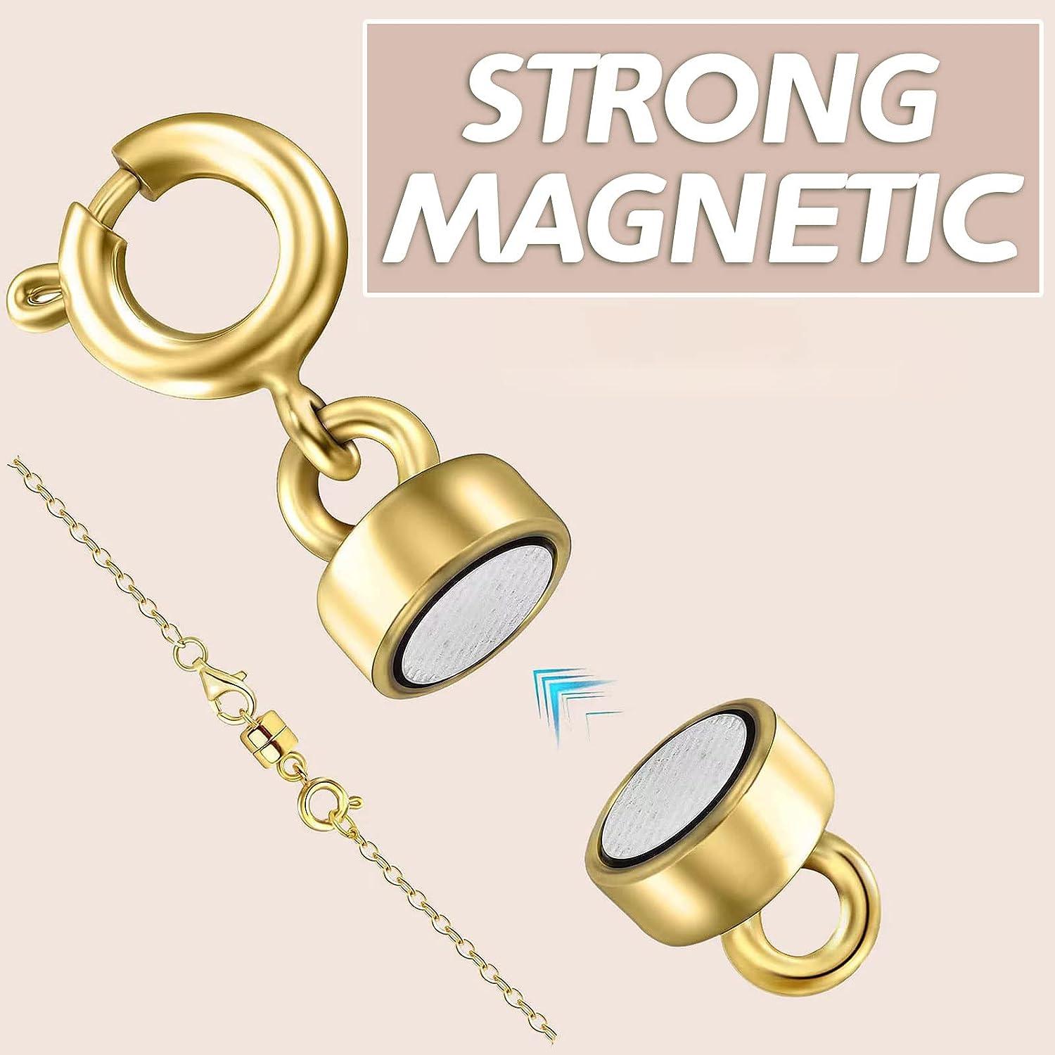 Strong Magnetic Bracelet Clasps Fashion Necklace Clasp Pendant Women  Jewelry 10s