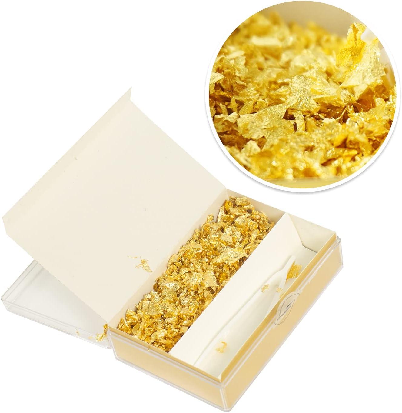 Goldz 24 Karat Edible Gold flakes 30ml (NEW)
