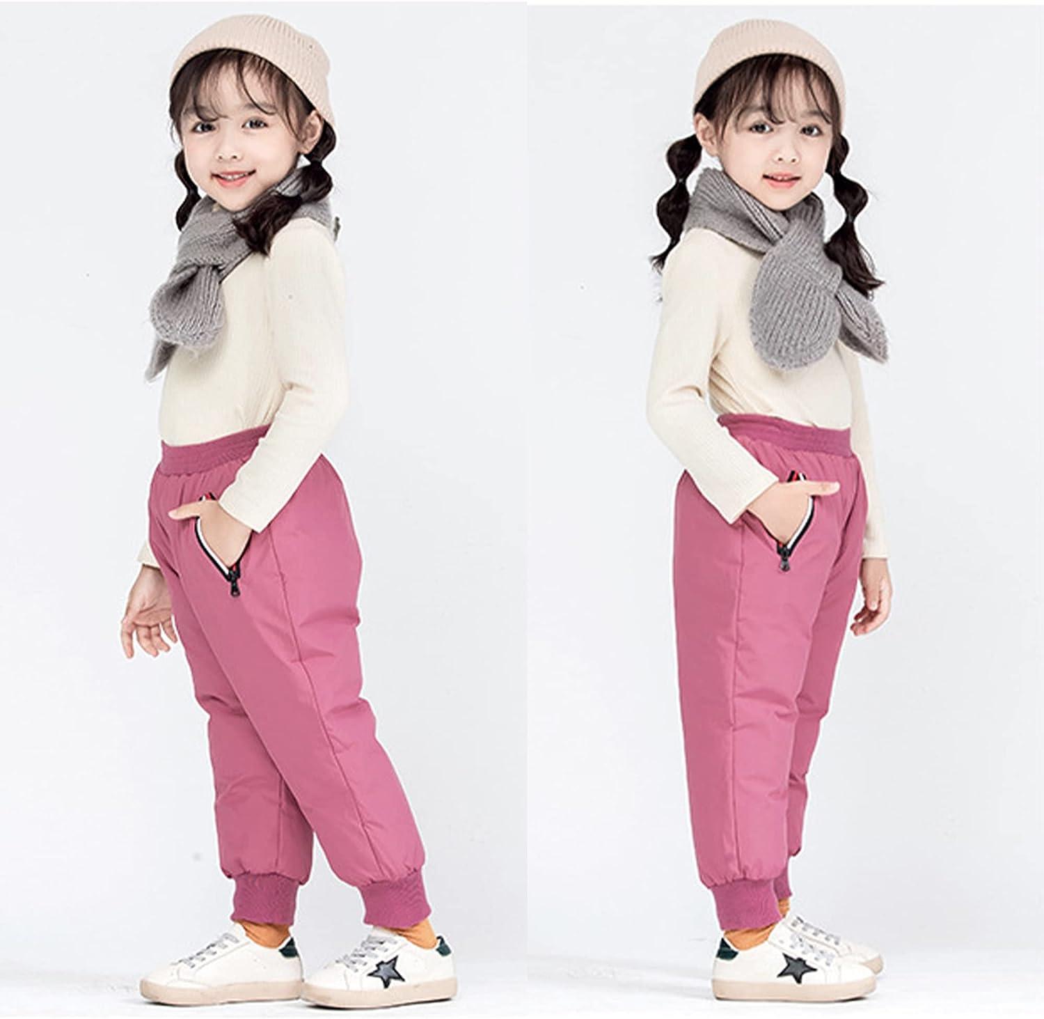 Amazon.com: Kids Toddler Infant Girls Boys Solid Padded Spring Winter Long  Pants Warm Thick Trousers Clothes Swim (Pink, 6-7 Years) : Clothing, Shoes  & Jewelry