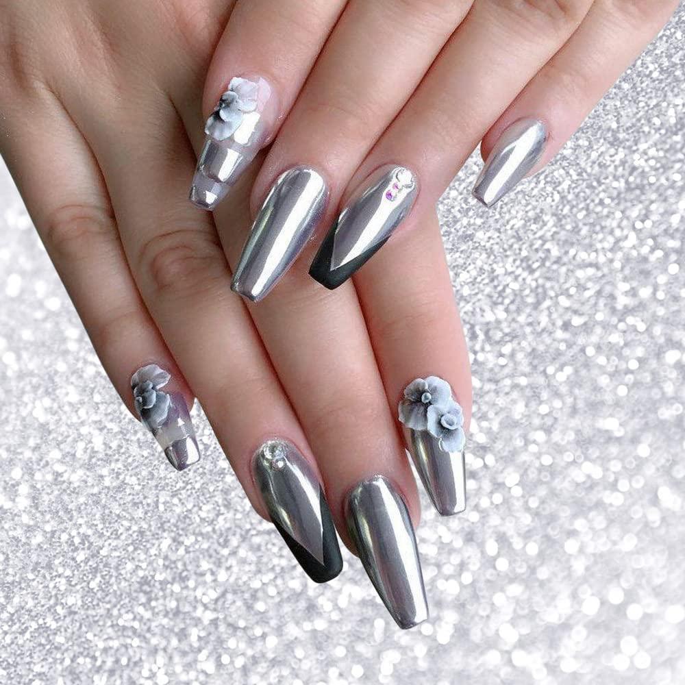 How to Apply red, silver, and glitter nail polish « Nails & Manicure ::  WonderHowTo