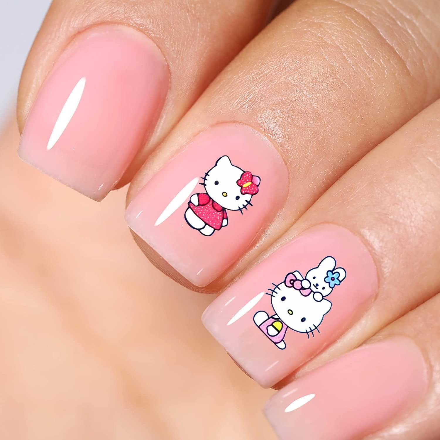  Hello Kitty Nails