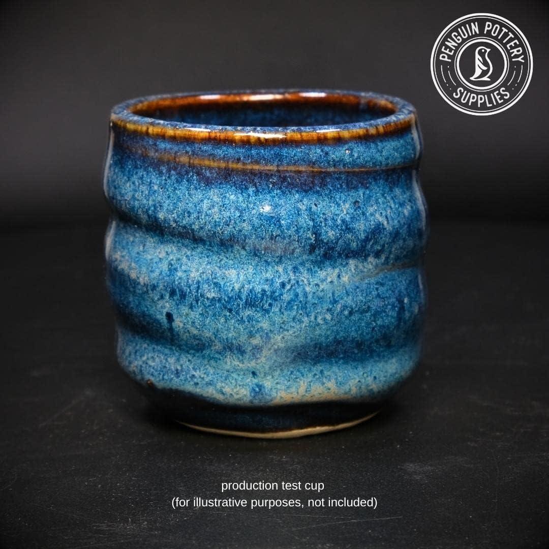 Penguin Pottery - Clear Glaze - Mid Fire Glaze, High Fire Glaze, Cone 5-6  for Mid Fire Clay, High Fire Clay - Ceramic Glaze Pottery (1 Pint, 16 oz