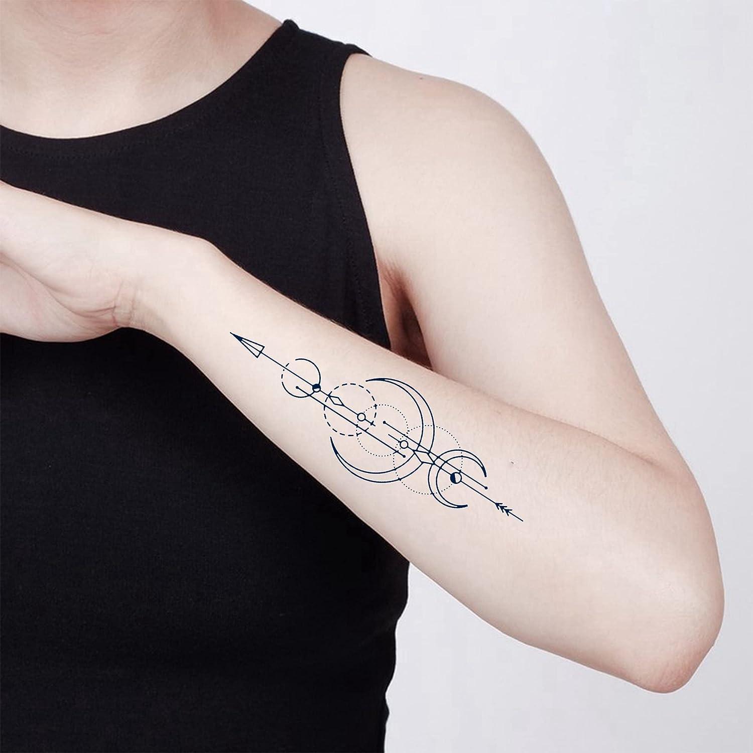 tattoo for women | Simple arm tattoos, Small back tattoos, Inner elbow  tattoos