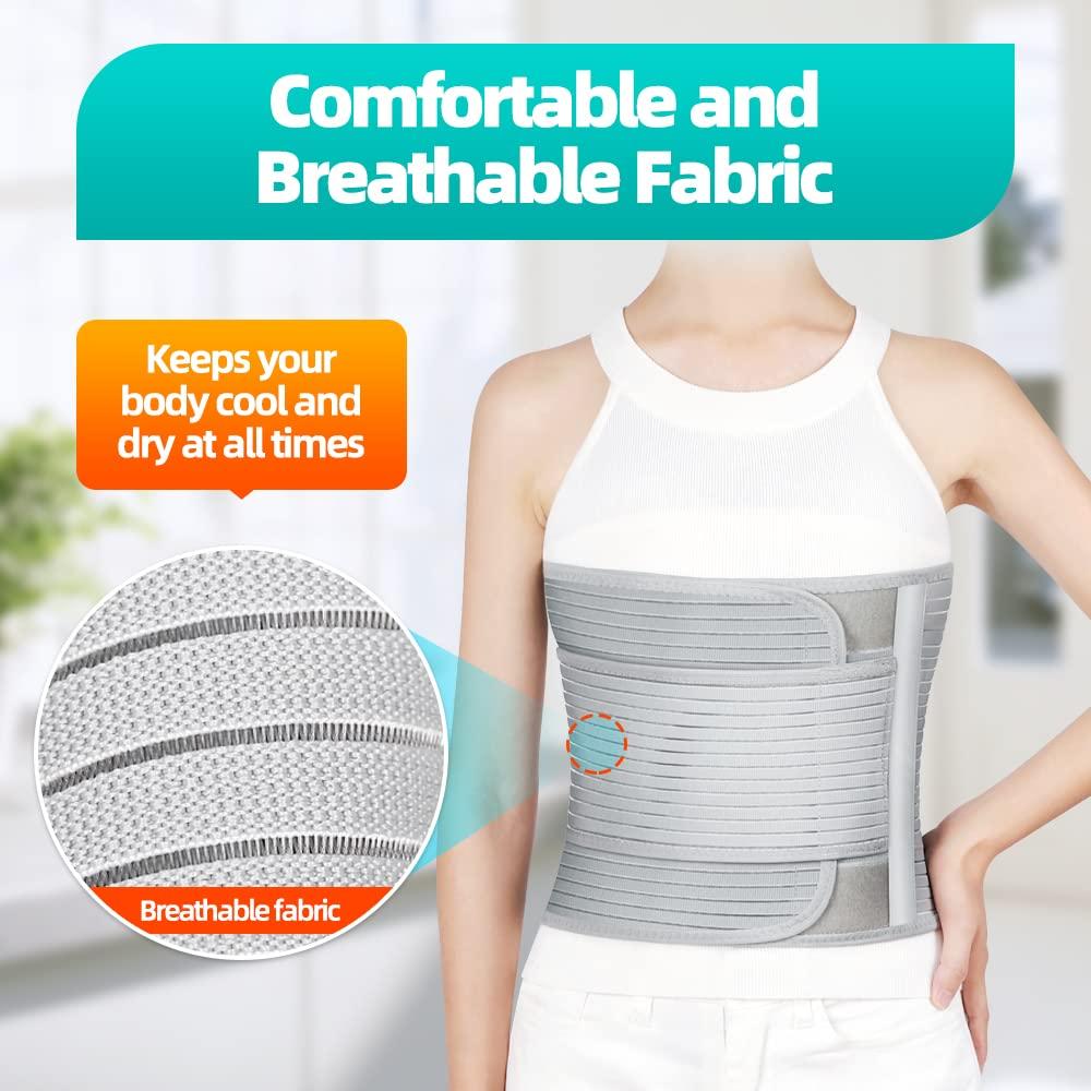 Breathable Elasticity Rib Chest Support Brace Belt Sternum Injuries  Adjustable Fixation Band for Post Surgery Bandage Wrap - China Rib Brace,  Rib Support
