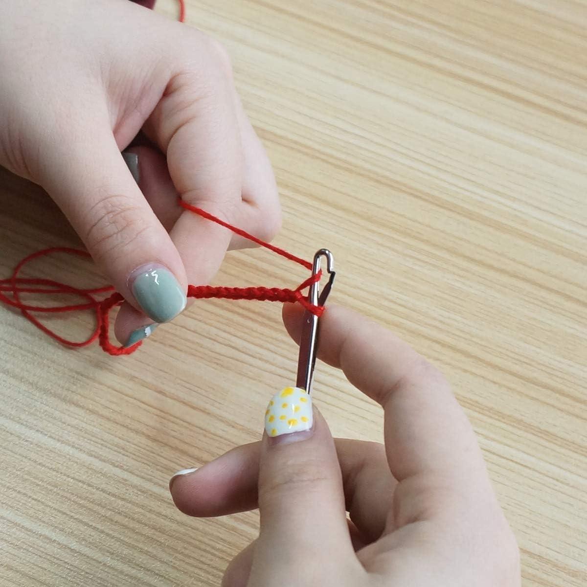 5pcs / set plastic Crochet braided needle hook hair fabric Dreadlock crafts
