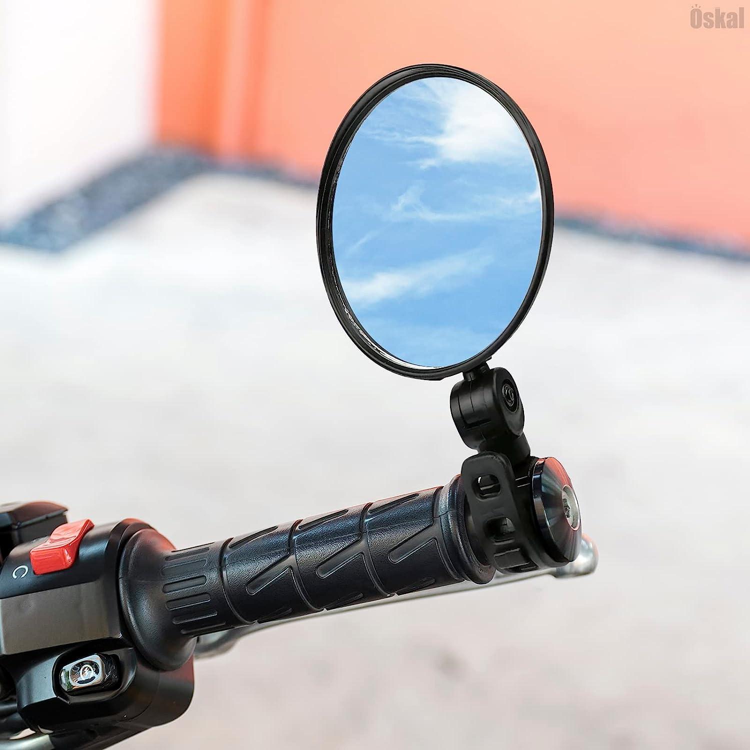 How to set rear view mirror in bike? 