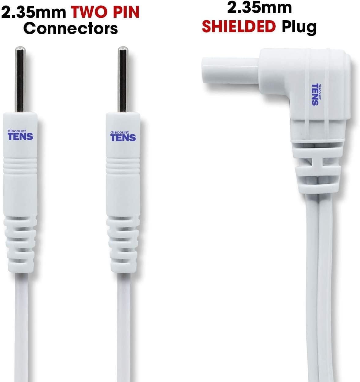 TENS electrodes 2 mm socket