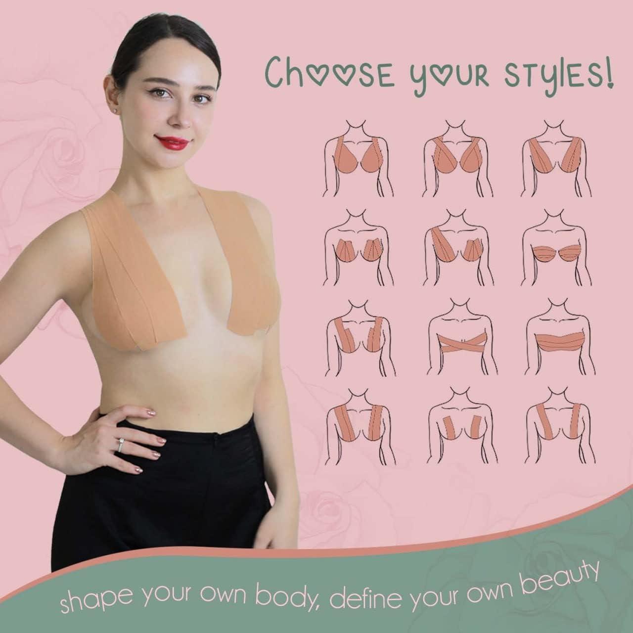 GAKI Store Boob Tape, Boobytape for Breast Lift l Sweat-Proof
