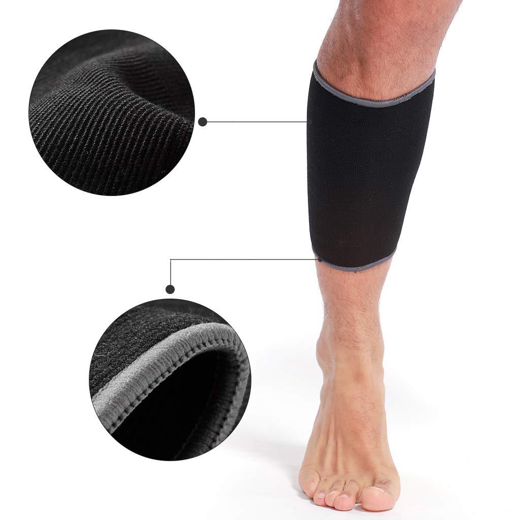 Elastic Breathable Knitted Shin Splint Compression Calf Sleeve