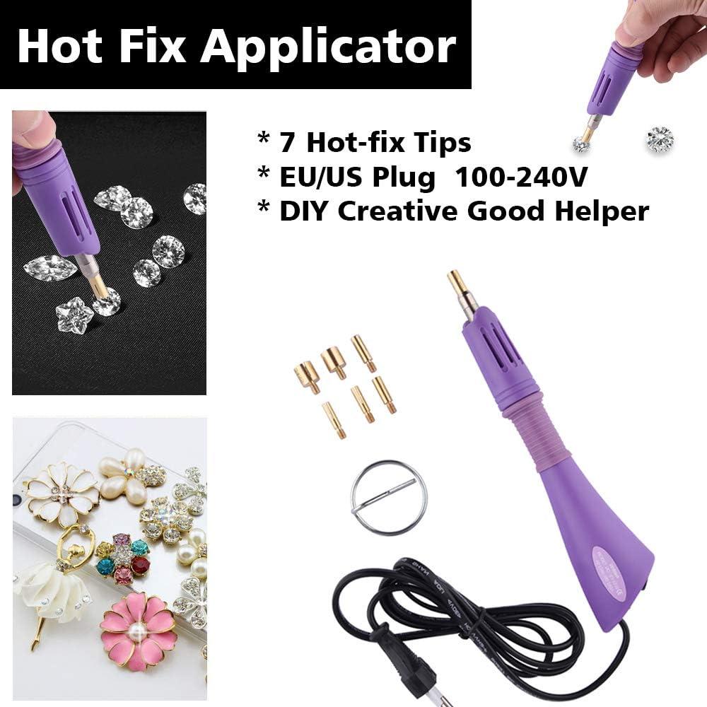 Purple Hot Fix Tool Applicator Rhinestone Setter Jeweler New in Package 