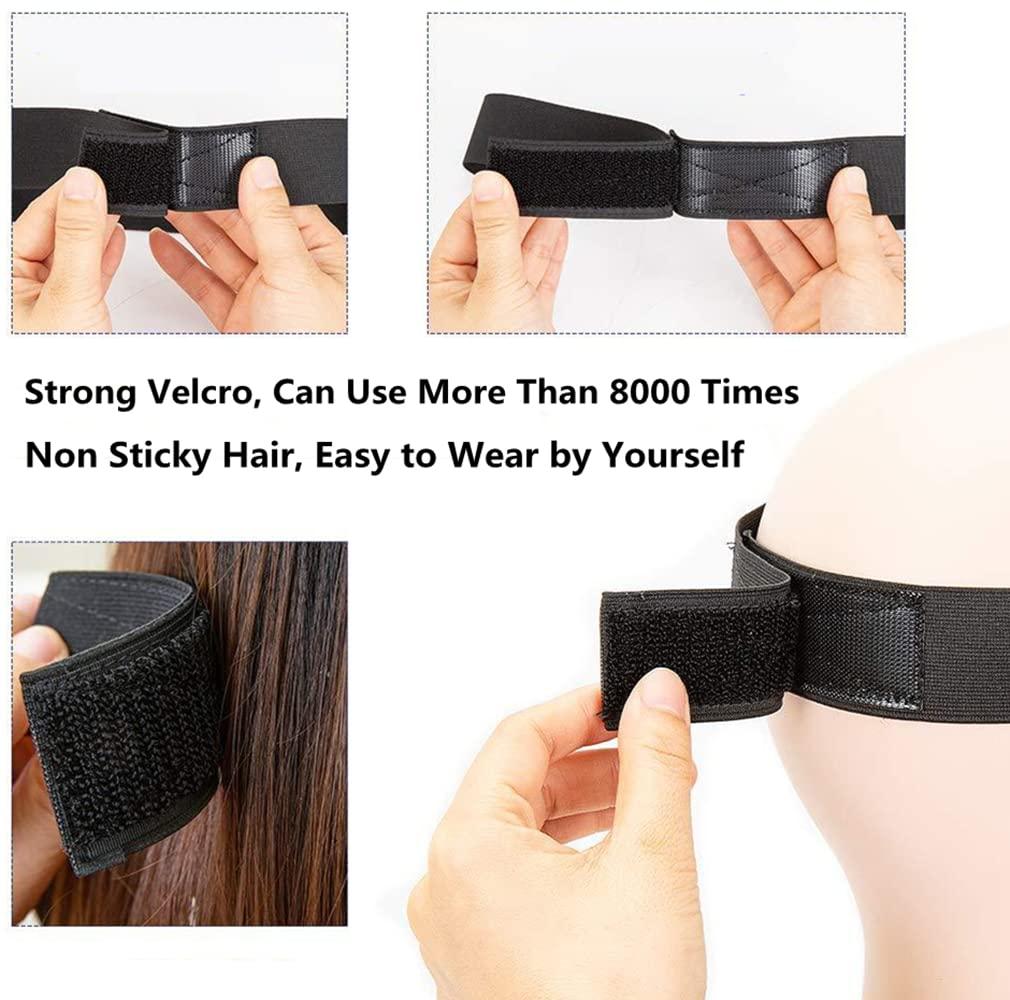 Wigs Hair Band Adjustable Wig Band Elastic Headband Hair Band Edge